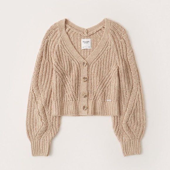 abercrombie puff sleeve cropped cardigan Çocuk Yoğun Bakım Bilim